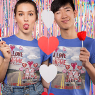 Camiseta Viagem Love Like Gnome Outro Feliz Dia dos Namorad