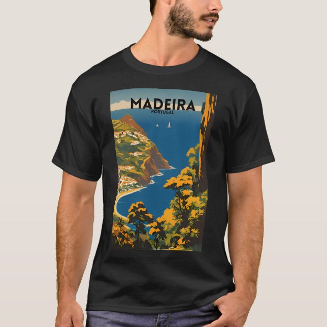 Camiseta Viagem Madeira Portugal (Frente)