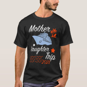 Camiseta Viagem Mãe Filha Cruzeiro 2023 Para o Mar Em Compr