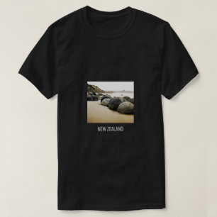 Camiseta viagem Moeraki Boulders