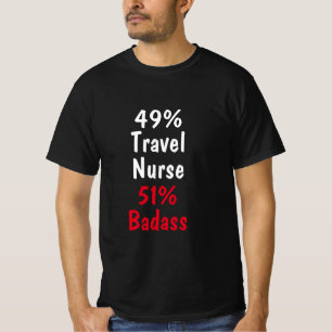 Camiseta Viagem Nurse Badass