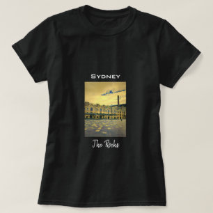 Camiseta Viagem panorâmica de Sydney Barangaroo