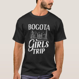 Camiseta Viagem para a cidade de Mulheres Bogotá Colômbia M