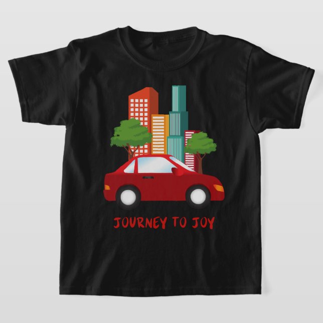 Camiseta viagem para alegria (Postura )