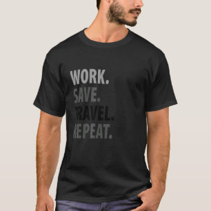 Camiseta viagem para-escadas viagem de turismo viagem world