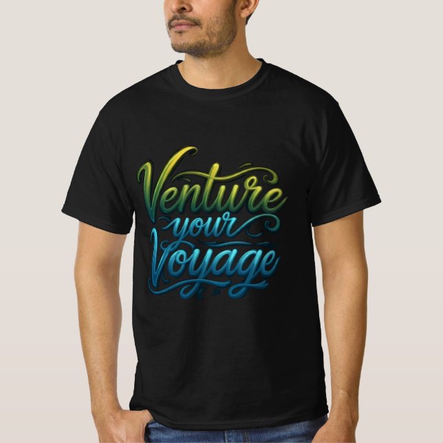 Camiseta Viagem para horizontes não mapeados (Frente)