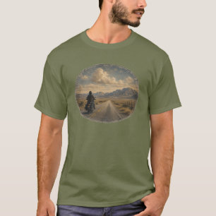 Camiseta Viagem pela Estrada Ocidental Vintage