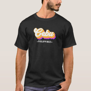 Camiseta Viagem pelas Filipinas antigas na Ásia Cebu