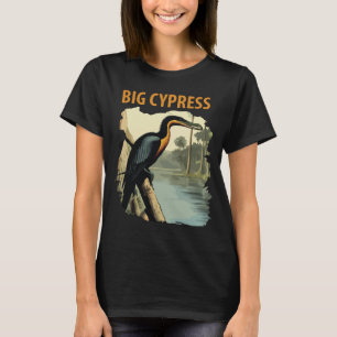 Camiseta Viagem pelo Pântano Teal Big Cypress da Flórida