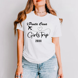 Camiseta Viagem Personalizada De Meninas 2025 Mulheres Cruz