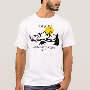 Camiseta Viagem Personalizada pela Montanha do Canadá
