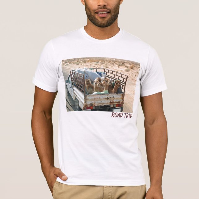 Camiseta Viagem por estrada (Frente)