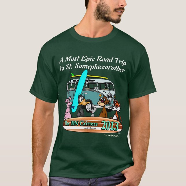 Camiseta Viagem por estrada épico 2013 (Frente)