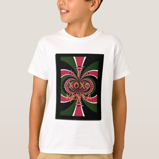 Camiseta Viagem Queniano - Hugs & Kisses Design (Frente)