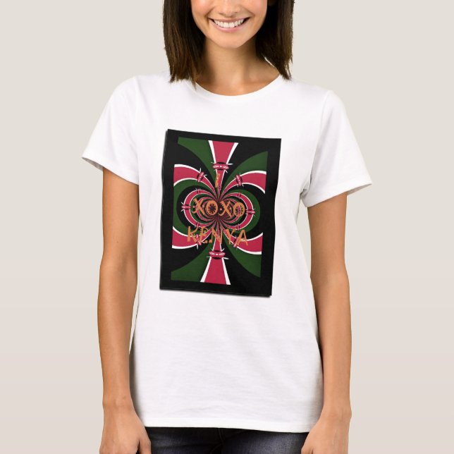 Camiseta Viagem Queniano - Hugs & Kisses Design (Frente)