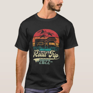 Camiseta Viagem Rodoviária 2022 da Família Retro Vintage Ma