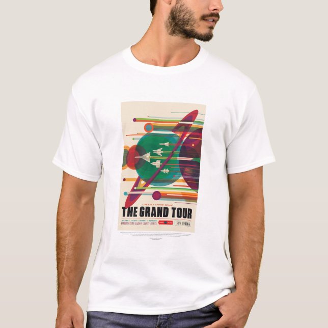 Camiseta Viagem Sci-Fi Ad, Grande Tour (Frente)