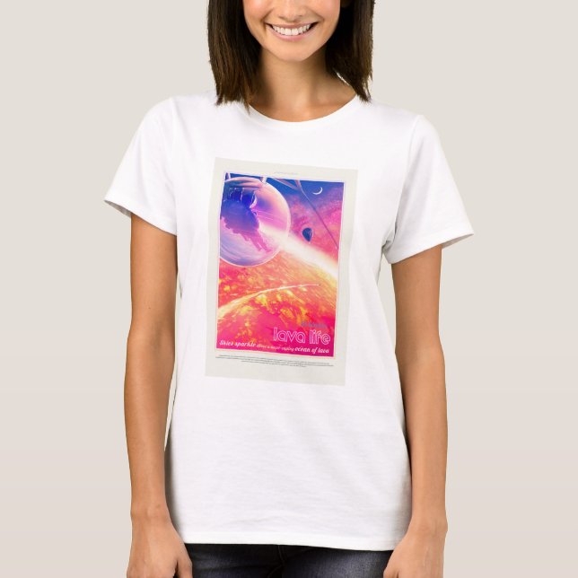 Camiseta Viagem Sci-Fi Ad, Planet 55 Cani e (Frente)