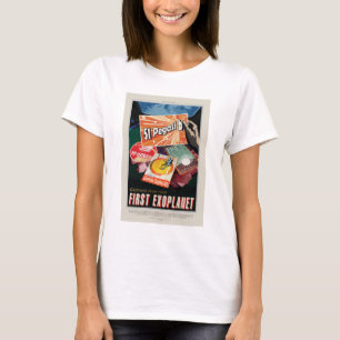 Camiseta Viagem Sci-Fi Ad, Planeta 51 Pegasi b