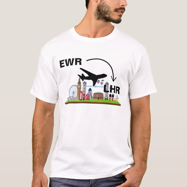 Camiseta Viagem Shirt para Londres Inglaterra (Frente)