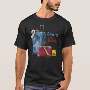 Camiseta Viagem Solo Viagem Solo Adventurador Summer Sozinh