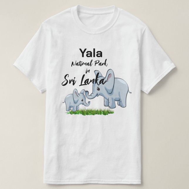 Camiseta Viagem Sri Lanka (Frente do Design)