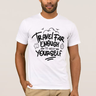 Camiseta Viagem suficiente para se encontrar