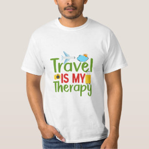 Camiseta Viagem Therapy and Inspiration, Lifetime Adventure