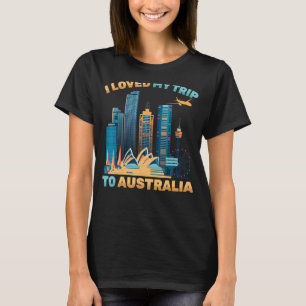 Camiseta Viagem Turista, Eu Amava Minha Viagem À Austrália