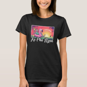 Camiseta Viagem Vintage Tailândia Ásia Tailandês Koh Ko