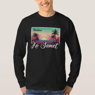 Camiseta Viagem vintage Tailândia Ásia Tailandesa Koh Ko