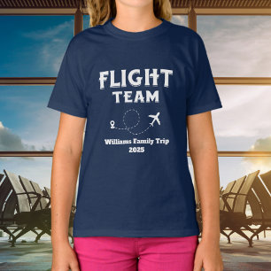 Camiseta Viagem Voo Equipe Família Férias Despedida de Solt