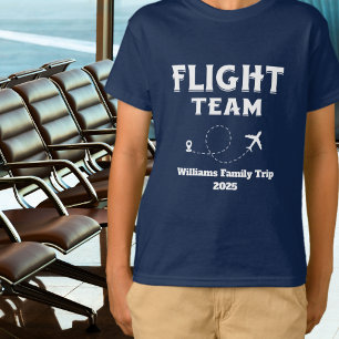 Camiseta Viagem Voo Equipe Família Férias Despedida de Solt