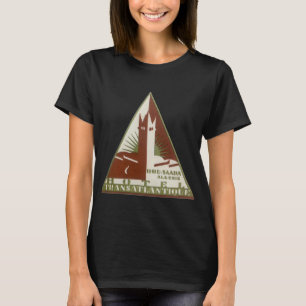 Camiseta Viagens Antigas, Hotel Transatlântico, Argélia
