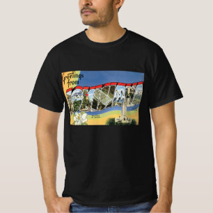 Camiseta Viagens Antigas, Saudações do Golfo da Louisiana