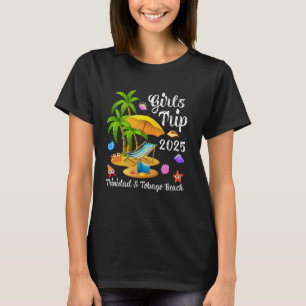 Camiseta Viagens de Verão de 2025 para raparigas Trinidade