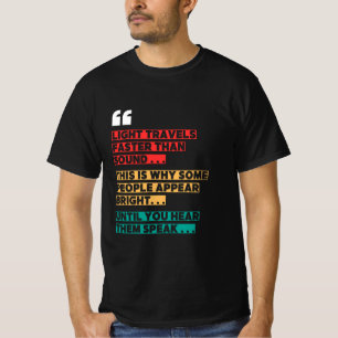Camiseta "Viagens leves mais rápidos que o som" T-shirt eng