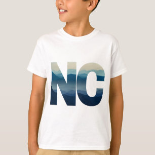 Camiseta Viagens pelas montanhas da Carolina do Norte NC