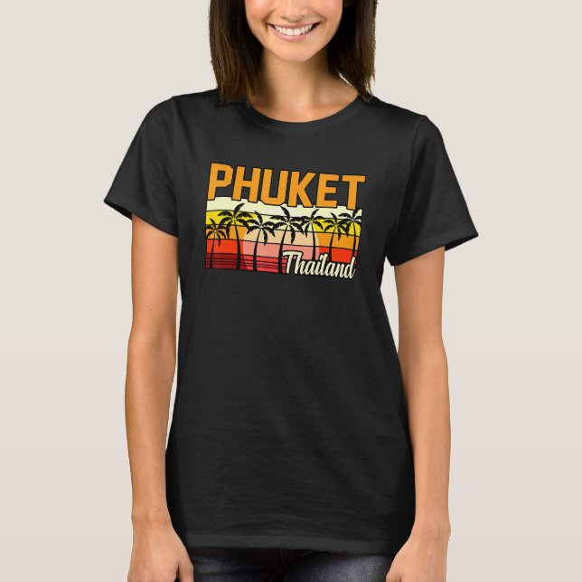 Camiseta Viagens Phuket Tailândia (Frente)