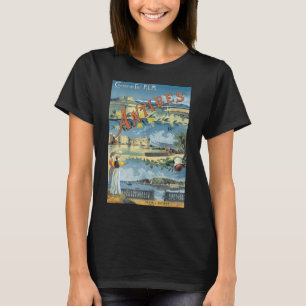 Camiseta Viagens vintage, Antibes, França
