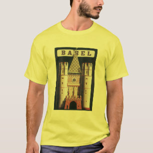 Camiseta Viagens vintage Basileia