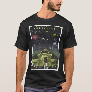 Camiseta Viagens vintage de Copenhagen Denmark