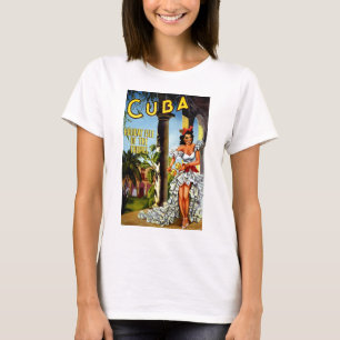 Camiseta Viagens vintage de Dançarino Cubano