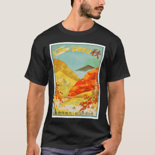 Camiseta Viagens vintage do Japão