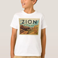 Viagens vintage do Parque Nacional Zion