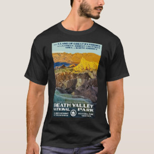 Camiseta Viagens vintage do Serviço Nacional do Vale da Mo