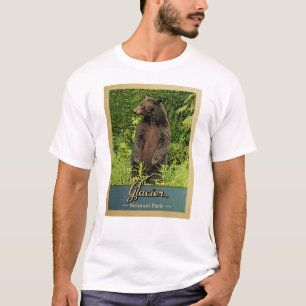 Camiseta Viagens vintage do urso do parque nacional de
