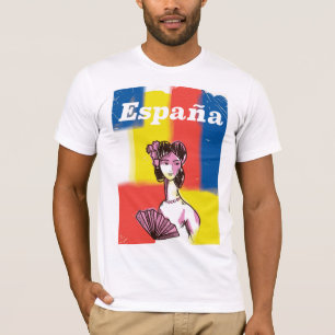 Camiseta Viagens vintage España