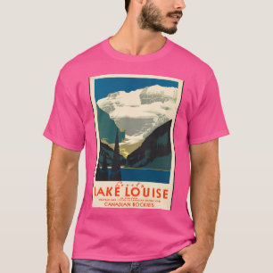 Camiseta Viagens vintage Lake Louise