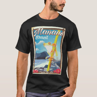 Camiseta Viagens vintage Manaus Brasil